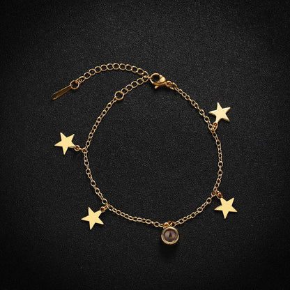 Star Night Hidden Photo Bracelet