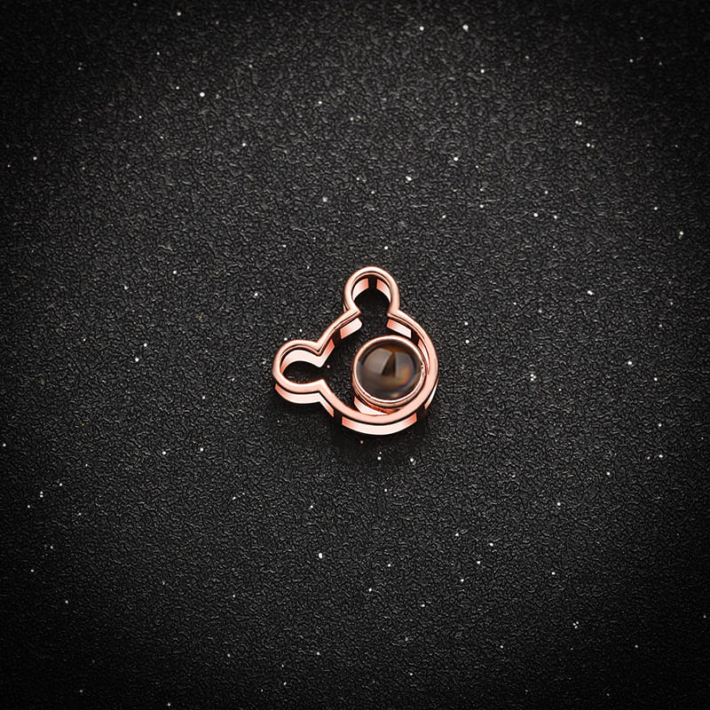 Sweet Bear Projection Necklace - Hidden Forever