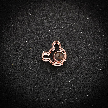 Sweet Bear Projection Necklace - Hidden Forever