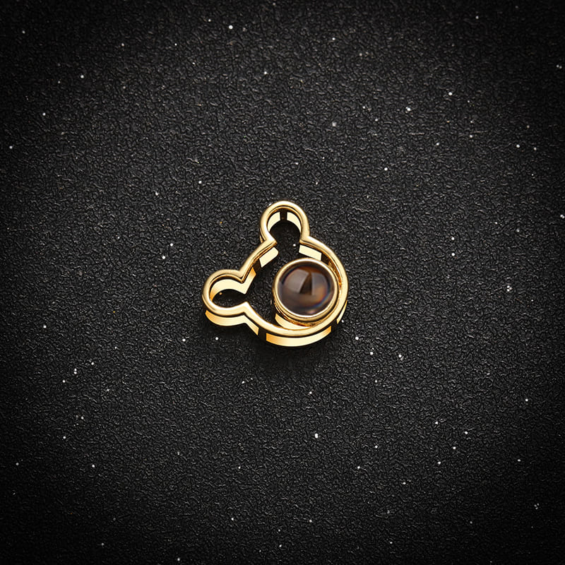 Sweet Bear Projection Necklace - Hidden Forever
