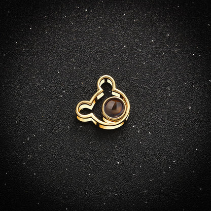 Sweet Bear Projection Necklace - Hidden Forever