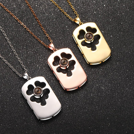 Timeless Clover Projection Pendant - Hidden Forever