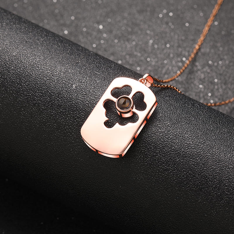 Timeless Clover Projection Pendant - Hidden Forever