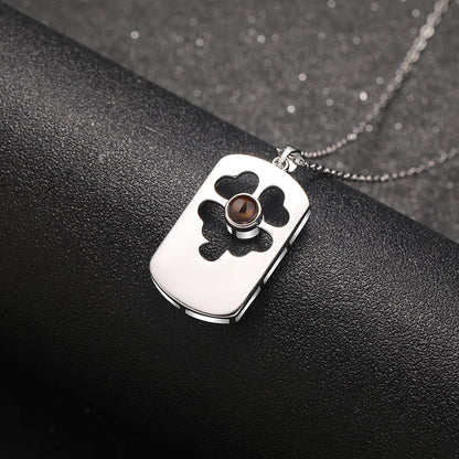 Timeless Clover Projection Pendant - Hidden Forever