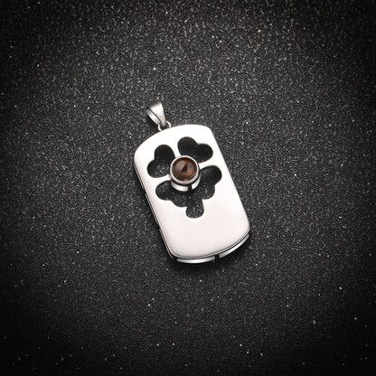 Timeless Clover Projection Pendant - Hidden Forever