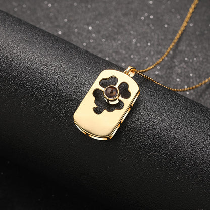 Timeless Clover Projection Pendant - Hidden Forever