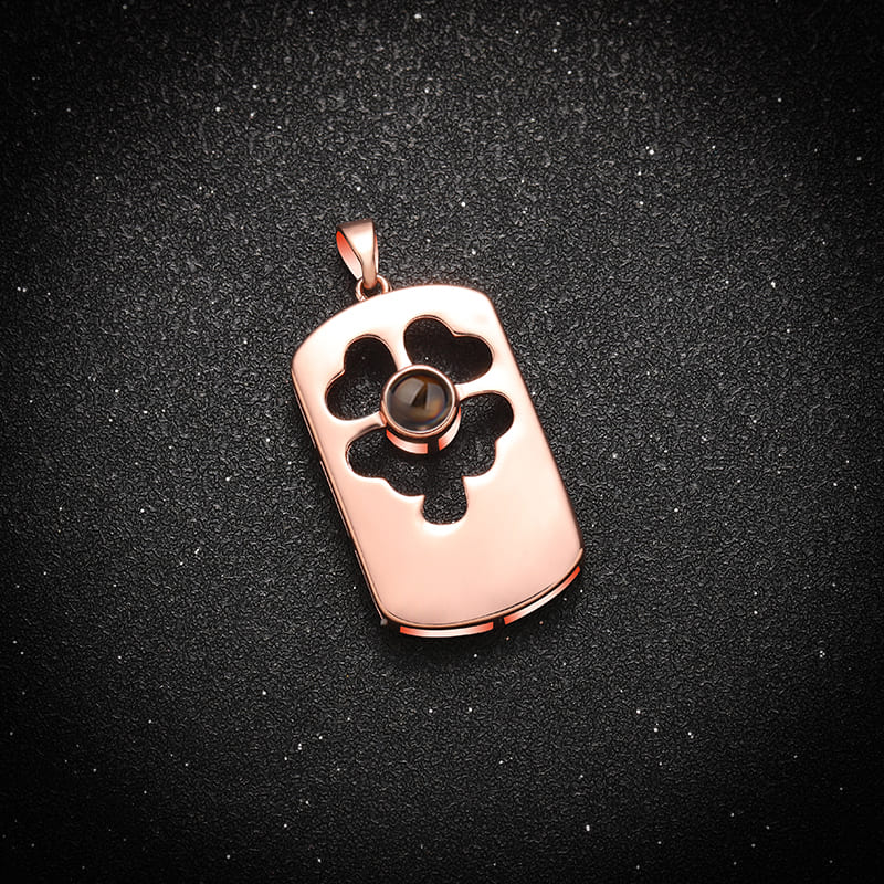 Timeless Clover Projection Pendant - Hidden Forever