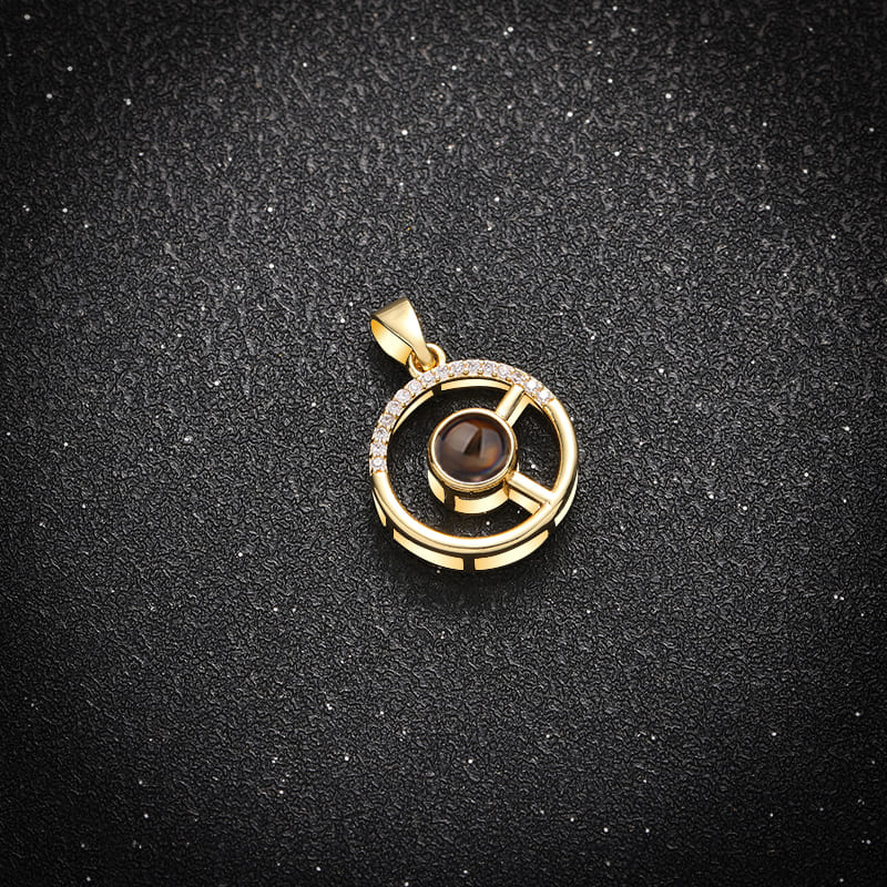 Timeless Sphere Projection Necklace - Hidden Forever