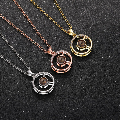 Timeless Sphere Projection Necklace - Hidden Forever