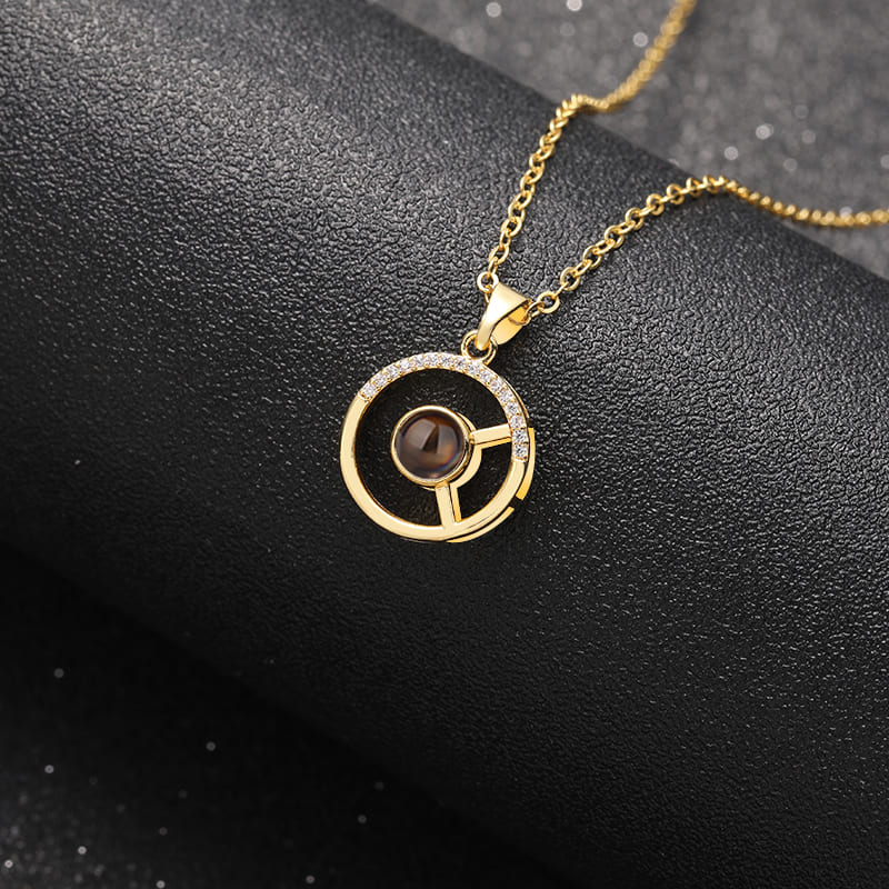 Timeless Sphere Projection Necklace - Hidden Forever