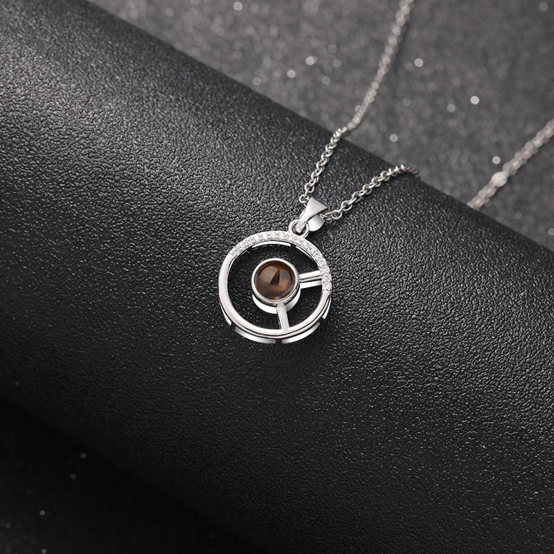 Timeless Sphere Projection Necklace - Hidden Forever