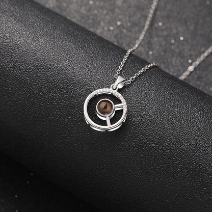 Timeless Sphere Projection Necklace - Hidden Forever