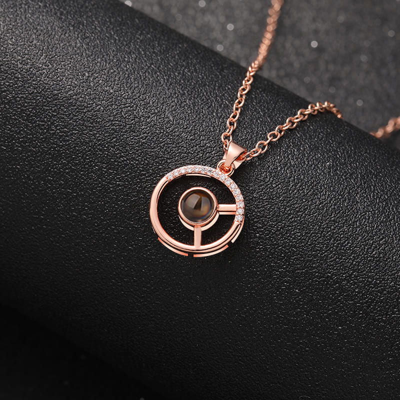 Timeless Sphere Projection Necklace - Hidden Forever