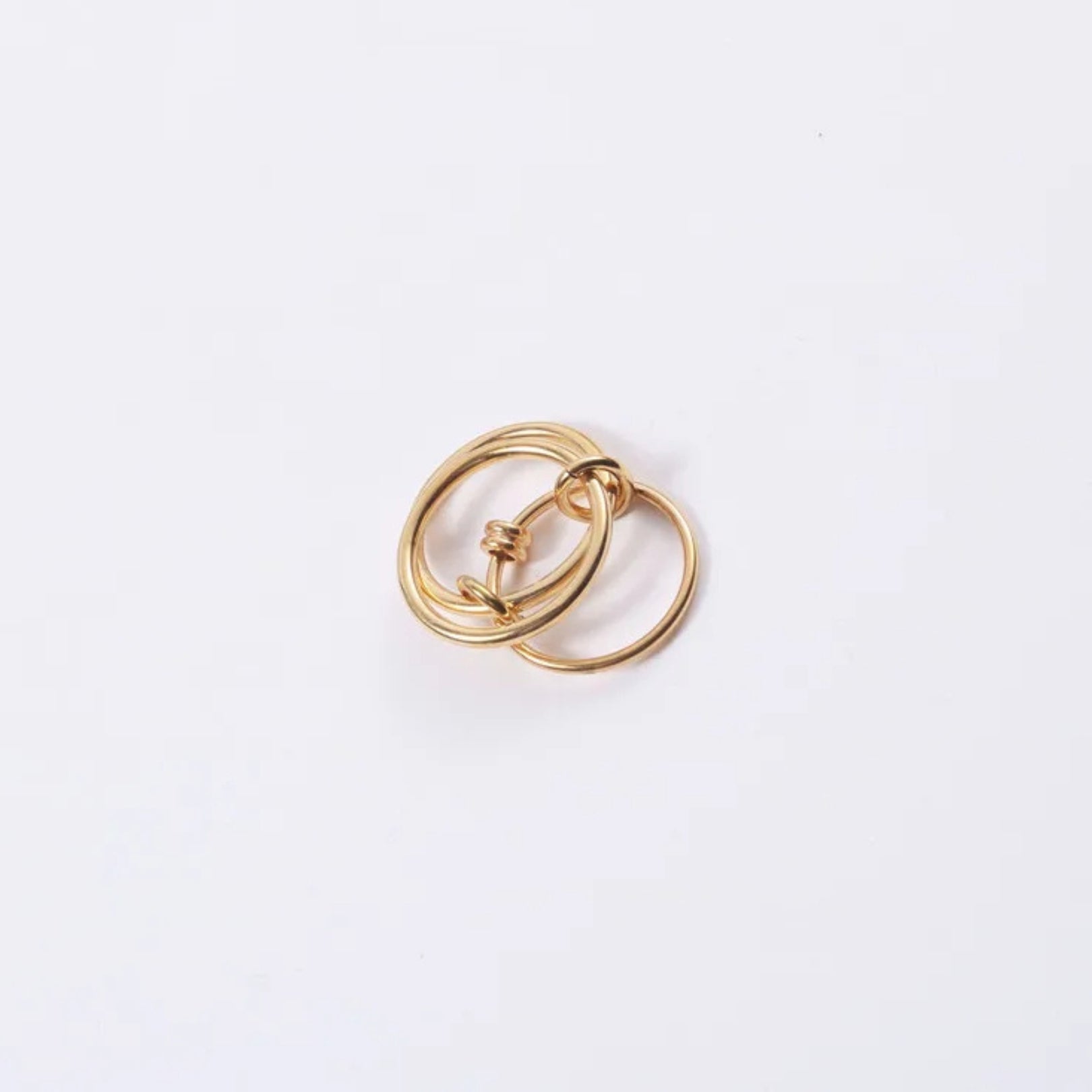 TrioLink Minimalist Ring - Hidden Forever