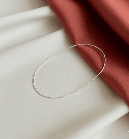 Ultra Dainty Silver & Gold Bracelet - Hidden Forever