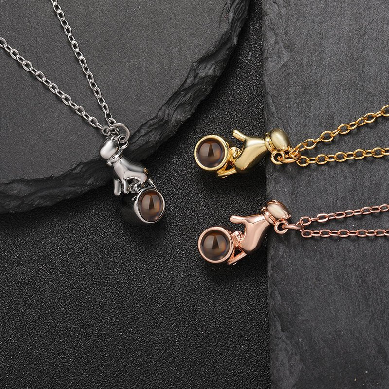 Whiskered Wish Hidden Photo Necklace - Hidden Forever