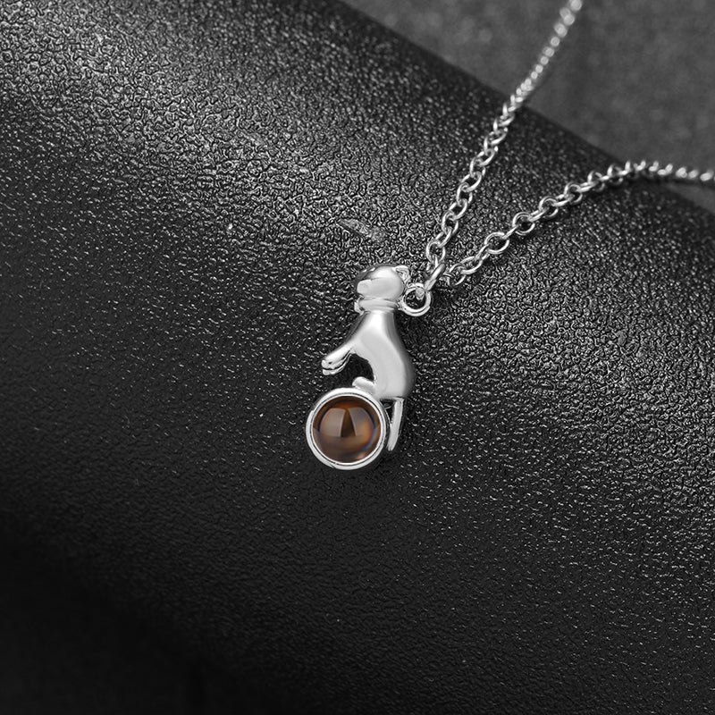 Whiskered Wish Hidden Photo Necklace - Hidden Forever