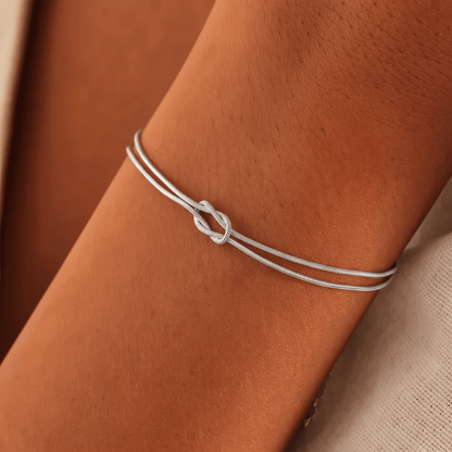 Wife & Husband Bond Knot Bracelets - Hidden Forever