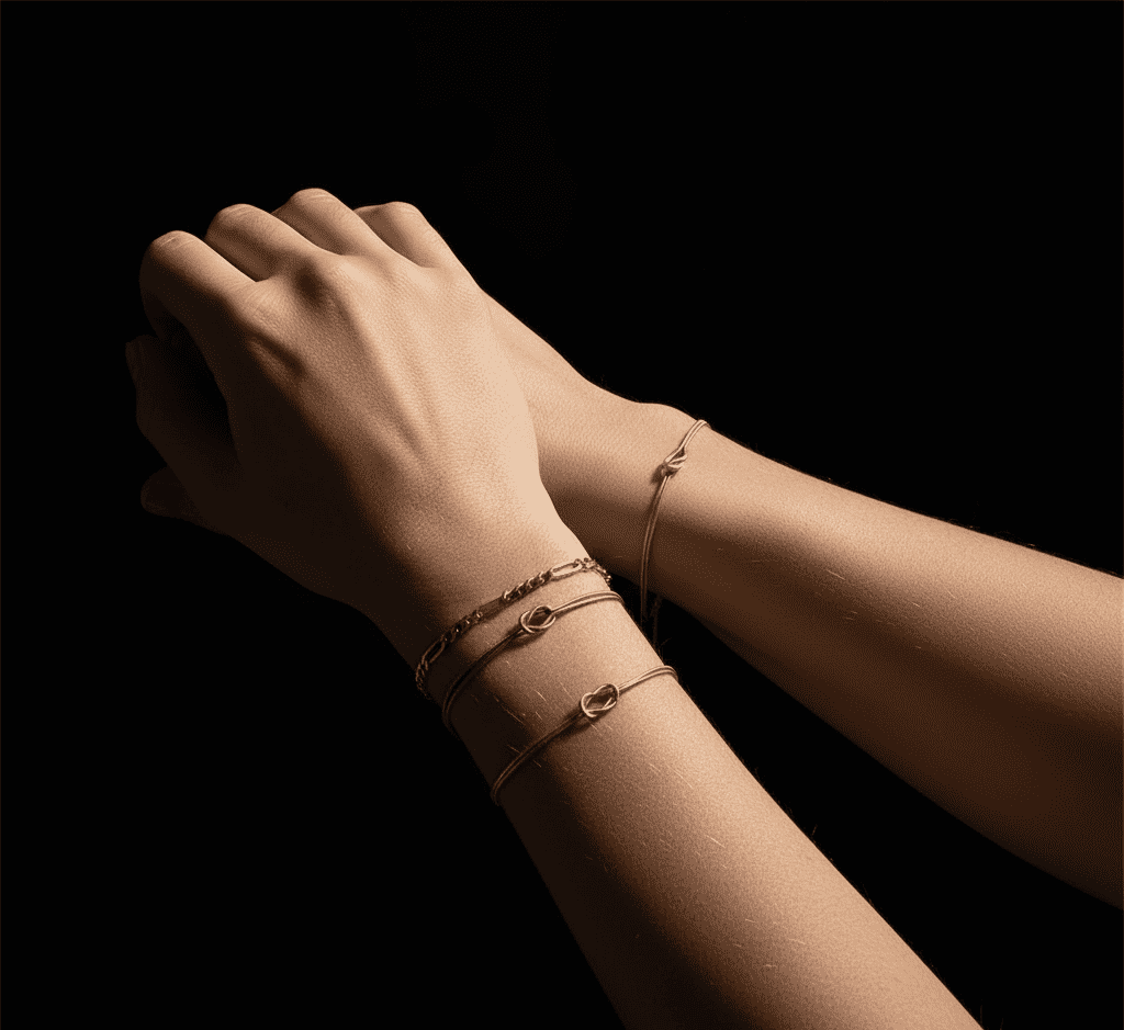 Wife & Husband Bond Knot Bracelets - Hidden Forever