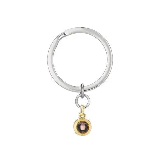Custom Hidden Photo Simple and Dainty Key Ring - Hidden Forever