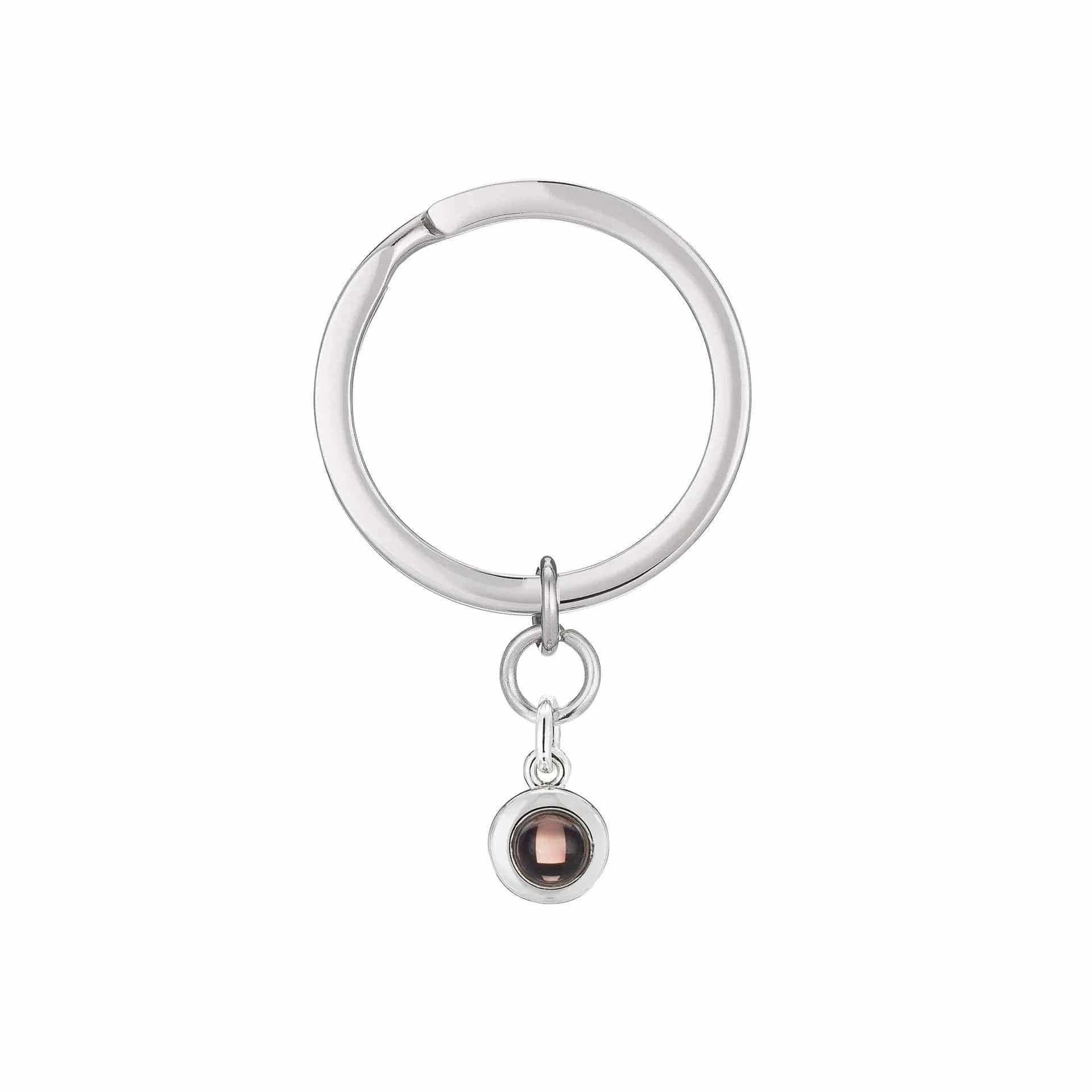 Custom Hidden Photo Simple and Dainty Key Ring - Hidden Forever