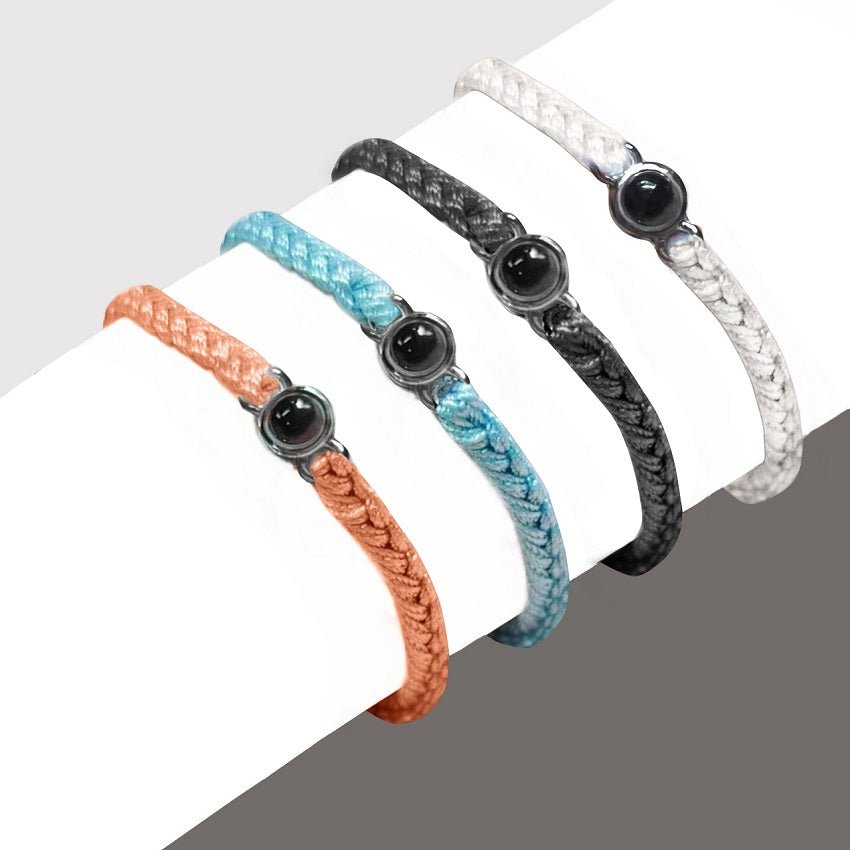 personalized photo projector bracelet | Bracelets for boyfriend, Photo  bracelet, Friend necklaces