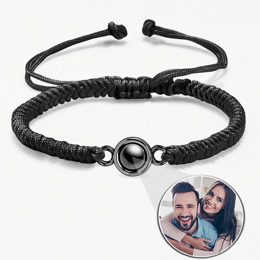 Bracelet avec photo à l'intérieur