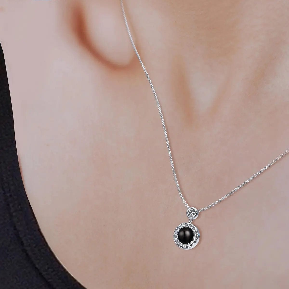Round Projection Necklace – Bijoun