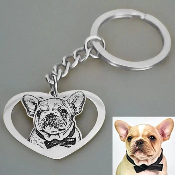 Engraved Necklace & Keyring - Add Your Photo - Hidden Forever