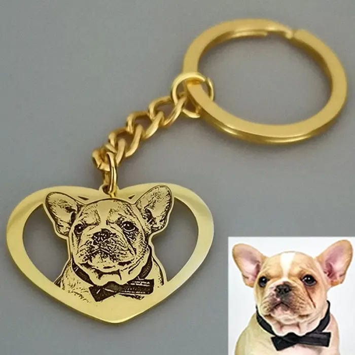 Engraved Necklace & Keyring - Add Your Photo - Hidden Forever
