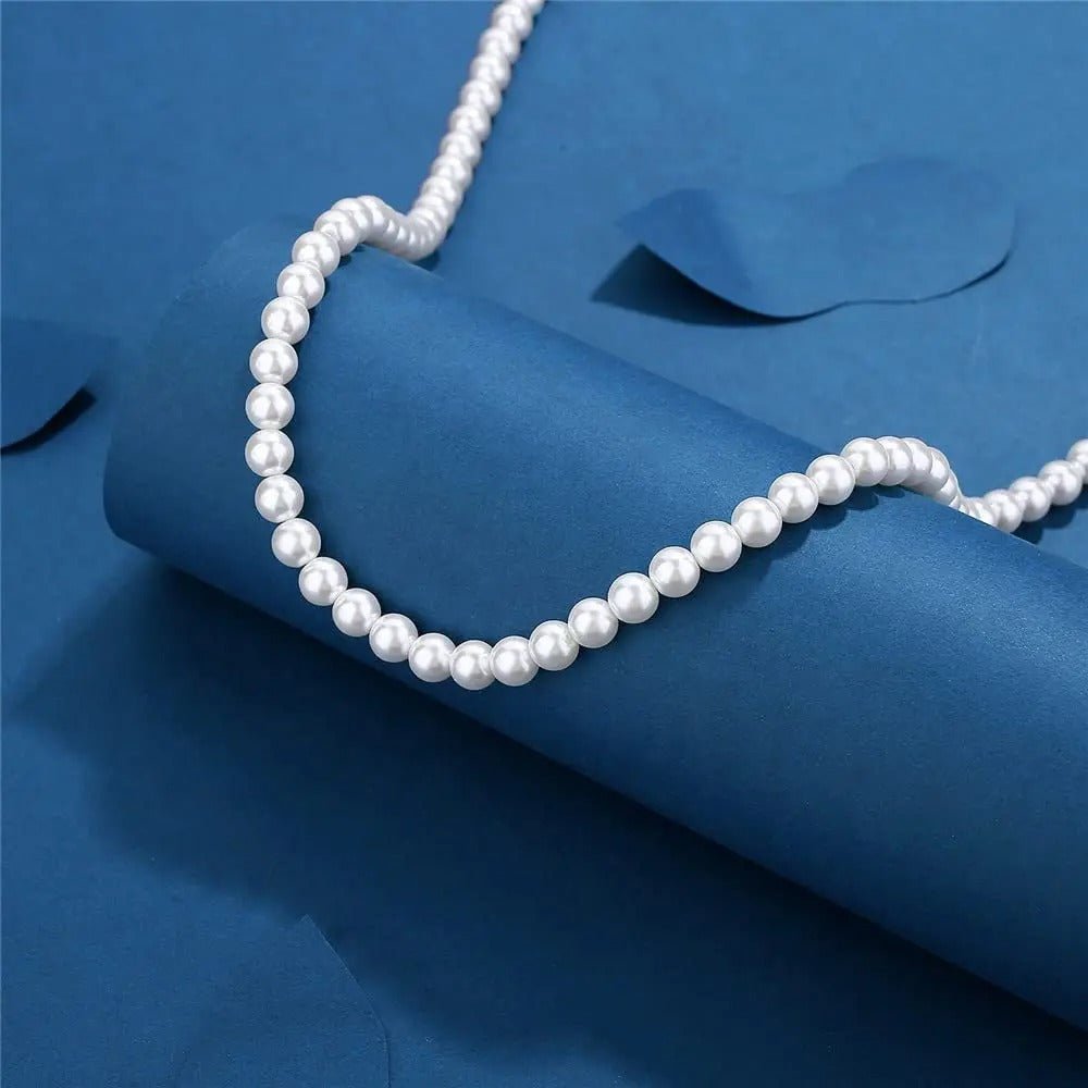 Men's ROQ 6mm Pearl Necklace - Hidden Forever