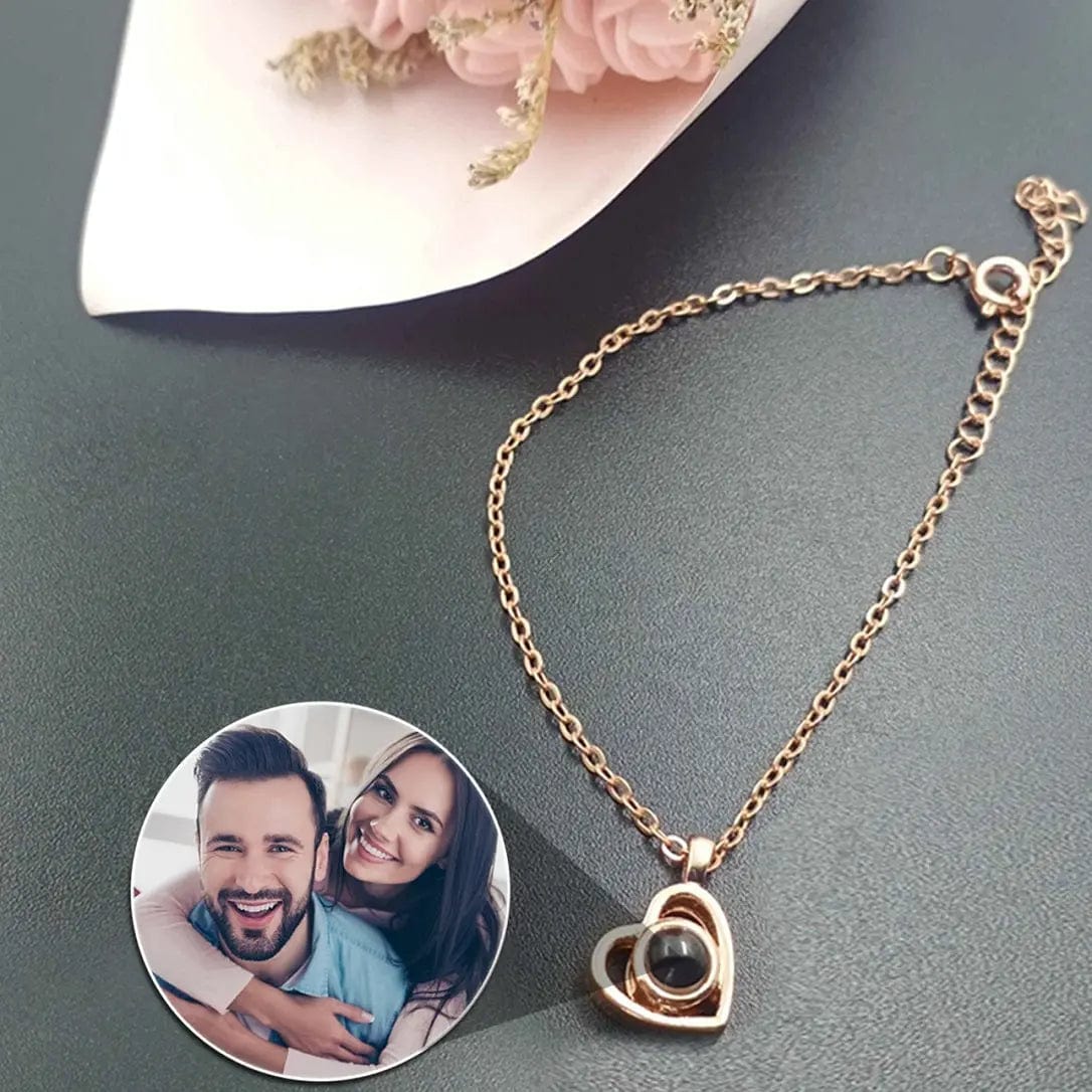 Picture Necklace | Upload Your Hidden Projection Photo - Hidden Forever