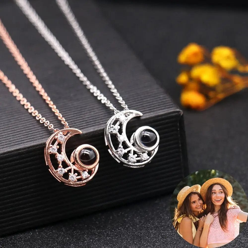 Picture Necklace | Upload Your Hidden Projection Photo - Hidden Forever